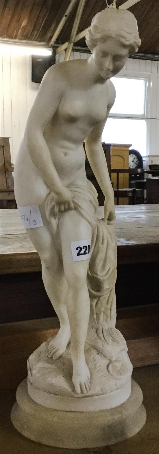 Classical marble figure